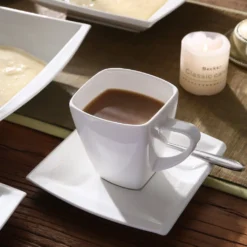 MALACASA 32 Tlg. Kombiservice, Serie BLANCE Cremeweiß Porzellan Geschirrset Mit Servierplatte -Leonardo Verkäufe 02ce0a6b94d110f1d4b578e99995e990