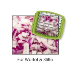 Gemüseschneider Multischneider Küchenreibe 4 Schneideinsätze Allesschneider 5in1 -Leonardo Verkäufe 034b24993c48706c89f3b459df0e29ad