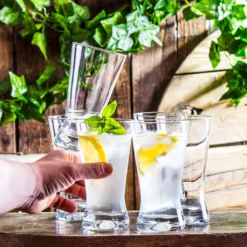 6er SET DRINKGLÄSER Cocktailgläser Saftgläser Longdrinkgläser Glas Trinkglas -Leonardo Verkäufe 035495be92c9b4010a77dd20336e5b11