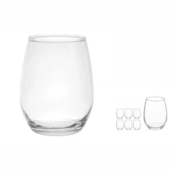 Pasabahce Gläserset Amber 570 Ml Durchsichtig 6 Teilig -Leonardo Verkäufe 04db640293d0a742639b2eface0f8088