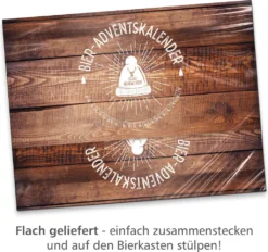 Itenga Adventskalender Für Bierkasten Motiv 1 Holzkiste - Bierkastenadventskalender -Leonardo Verkäufe 04eb6a0caffbec9ed5d4a3fcd35b16fc