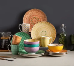 Vancasso Tafelservice Porzellan, Tulip Elegantes Geschirrset, 48 Teilig Kombiservice Mit Speiseteller, Dessertteller, Müslischalen Und Kaffeebecher Für 12 Personen -Leonardo Verkäufe 05274c2930416592c2eabd0d039d3c85