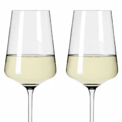 LICHTWEISS JULIE WEIßWEINGLAS-SET #1 VON NADINE NIGGEMEIER -Leonardo Verkäufe 07a976f179d452108587bdde7e3b7503