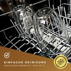 Felino® Latte Macchiato Gläser Doppelwandige Thermogläser Set [6 Stück] [350 Ml] Glas Tassen Groß Für Cappuccino, Kaffee, Espresso -Leonardo Verkäufe 09811cbcbe5d068f12f497d29fb49555