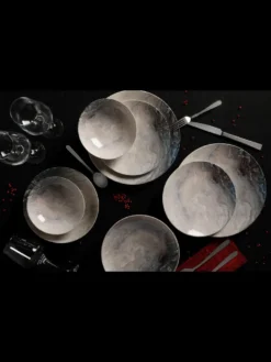 Hermia Concept, Erika,(24 Stücke), Abendessen , Mehrfarbig, 100% Porzellan -Leonardo Verkäufe 0afbefb5be70dcc75673a1db55c6f92c