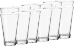 LEONARDO 017207 Ciao Longdrinkbecher, Glas, 300 Ml, H 13,2 Cm, Klar (12 Stück) -Leonardo Verkäufe 0beab29042fa55f3d10c75cf8daaf3d7
