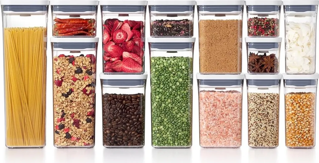 OXO Good Grips POP-Behälter – Luftdichte, Stapelbare Aufbewahrungsbox Mit Deckel Für Lebensmittel – 3,5 L Für Nudeln Und Mehr 1 OXO Good Grips POP-Behälter – Luftdichte, Stapelbare Aufbewahrungsbox Mit Deckel Für Lebensmittel – 3,5 L Für Nudeln Und Mehr