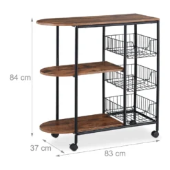 Relaxdays Servierwagen Industrial -Leonardo Verkäufe 0caa746d610ba944444cbd67445d8cc8