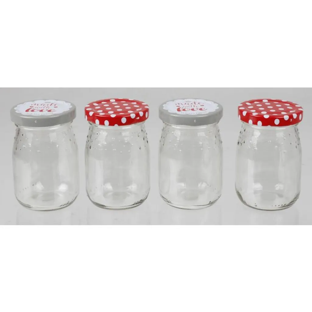 Omega 8x Einmachgläser 200ml Set 4er Vorrat Einwecken Konserven Gurken Schraubdeckel 3 Omega 8x Einmachgläser 200ml Set 4er Vorrat Einwecken Konserven Gurken Schraubdeckel – Bild 3