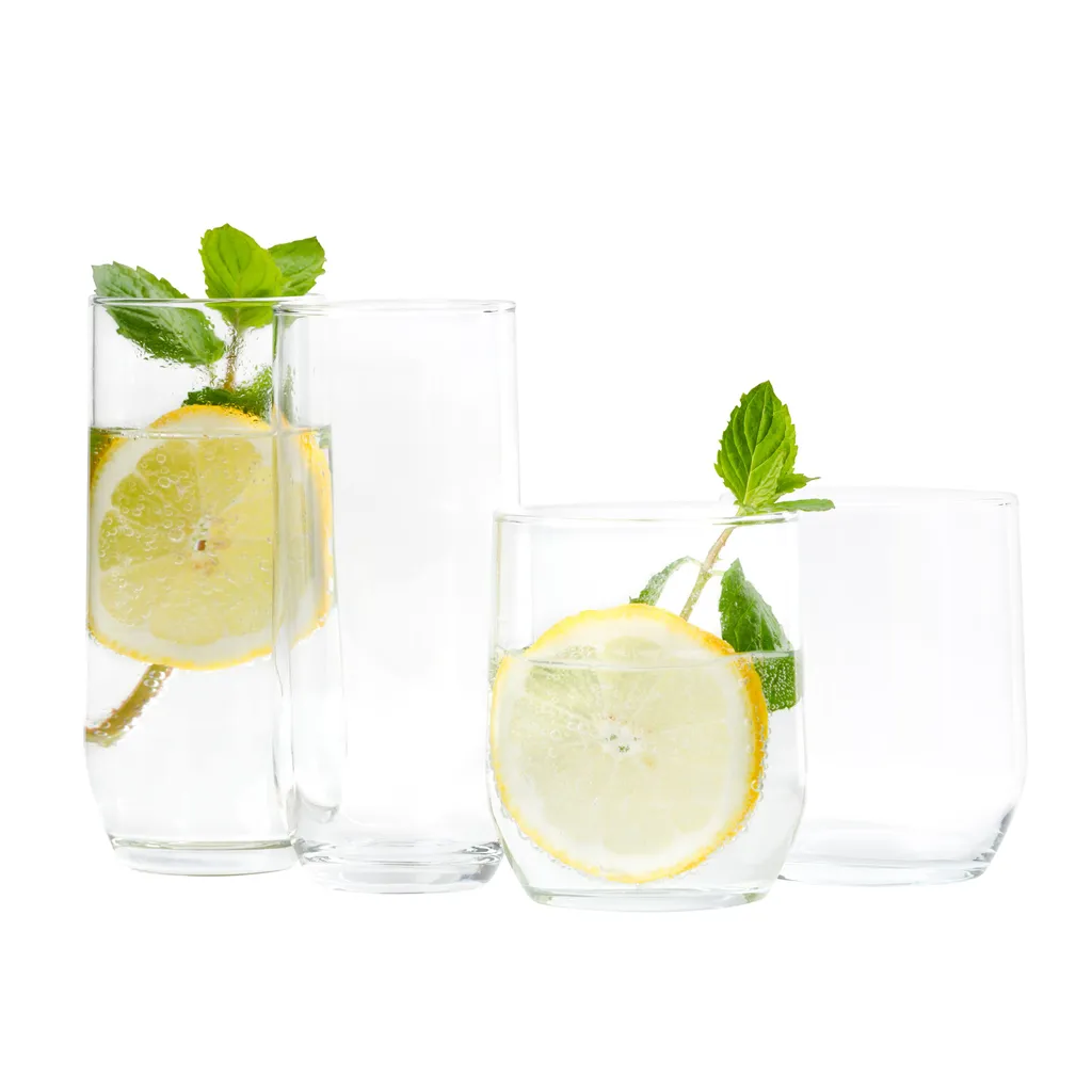 12tlg Gläserset Bella 6x Wasser Trink-Becher 6x Long-Drink Partygläser 310ml Tumbler Glas Gastro 2 12tlg Gläserset Bella 6x Wasser Trink-Becher 6x Long-Drink Partygläser 310ml Tumbler Glas Gastro – Bild 2