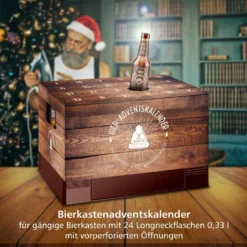 Itenga Adventskalender Für Bierkasten Motiv 1 Holzkiste - Bierkastenadventskalender -Leonardo Verkäufe 1015eb0dd50f91ffefaa0b81be6cc2d3