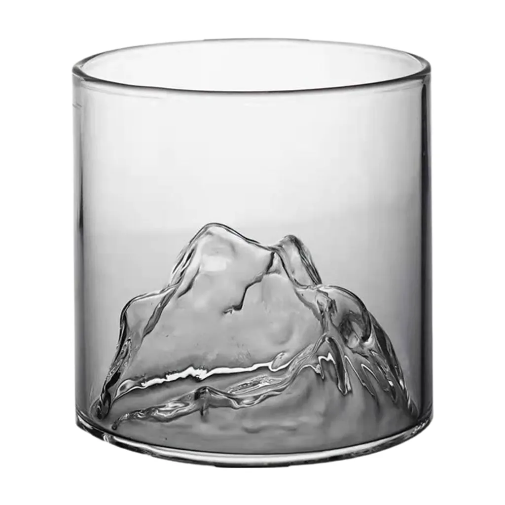 2x 200ml Japanisch Berg Fuji Gletscher Cup Transparent Glas Becher 5 2x 200ml Japanisch Berg Fuji Gletscher Cup Transparent Glas Becher – Bild 5