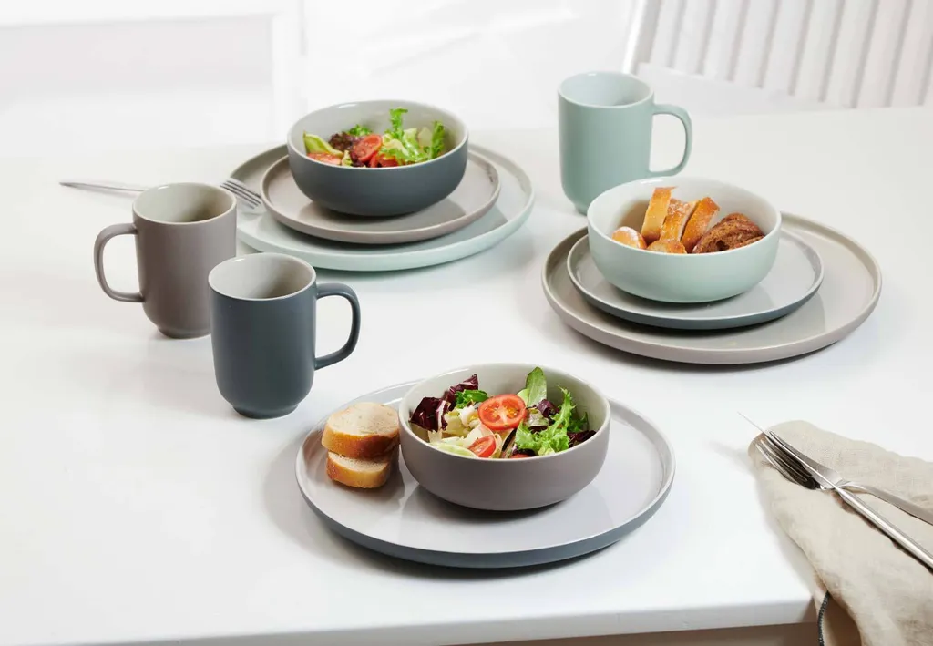 Ritzenhoff & Breker JASPER Kaffeeservice 12-tlg., Geschirrset, Service, Rund, Steinzeug, Grau, 407648 8 Ritzenhoff & Breker JASPER Kaffeeservice 12-tlg., Geschirrset, Service, Rund, Steinzeug, Grau, 407648 – Bild 8