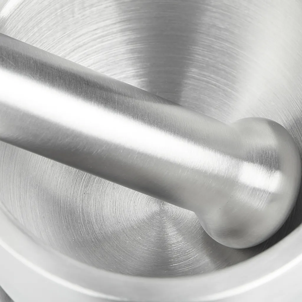 Relaxdays Mörser Mit Stößel Edelstahl 7 Relaxdays Mörser Mit Stößel Edelstahl – Bild 7