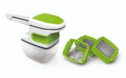 Gemüseschneider Multischneider Küchenreibe 4 Schneideinsätze Allesschneider 5in1 -Leonardo Verkäufe 15bb532813c71cb283967a1aaca79a64