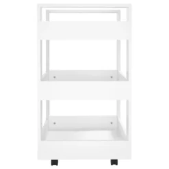 VidaXL Küchenwagen Weiß 60x45x80 Cm Holzwerkstoff -Leonardo Verkäufe 1676e8ee026289614d8948575967cc4a