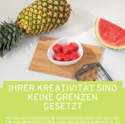 Genius Nicer Dicer Family | Deluxe-Set 13-tlg. | Gemüseschneider | Salatschleuder -Leonardo Verkäufe 16b885ee225e3965c53033f91a4f88ba