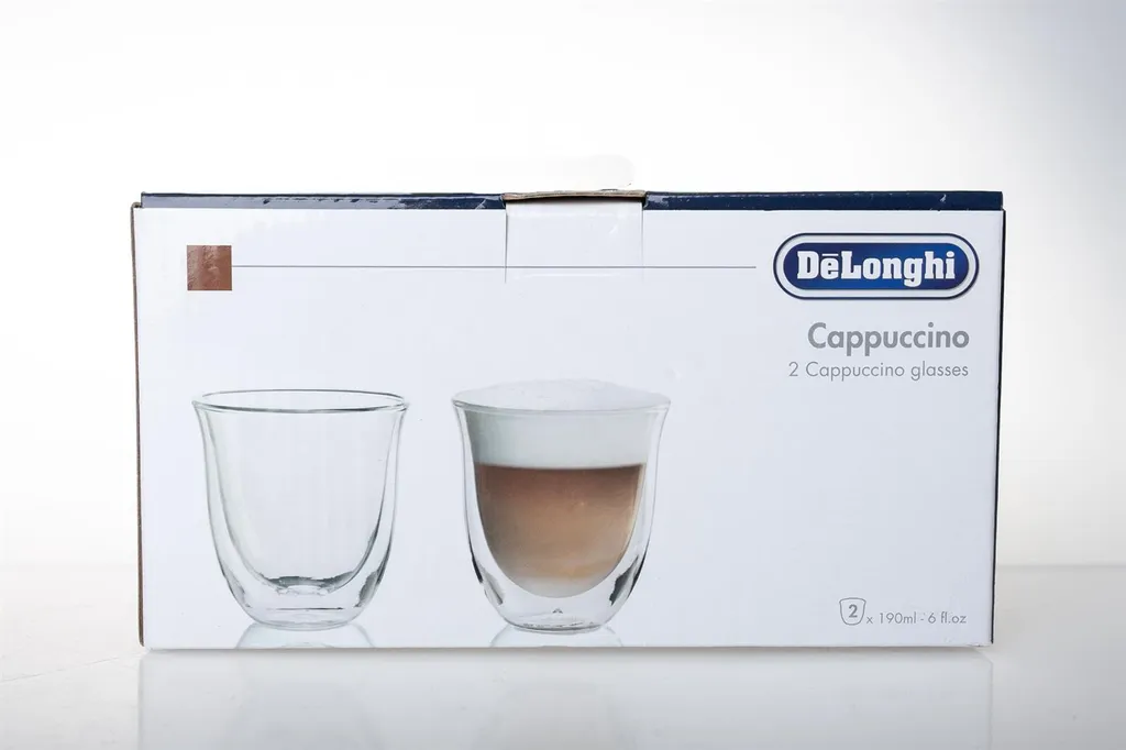 De'Longhi DeLonghi Cappuccino 2er Doppelwandiges Thermoglas 7 De'Longhi DeLonghi Cappuccino 2er Doppelwandiges Thermoglas – Bild 7
