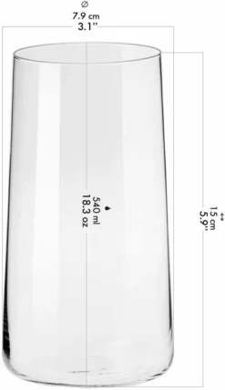 KROSNO Avant-Garde Longdrinkgläser, Set Von 6, 540 Ml -Leonardo Verkäufe 17e1cd7d4d9751f7f8cba44a6a718c6e
