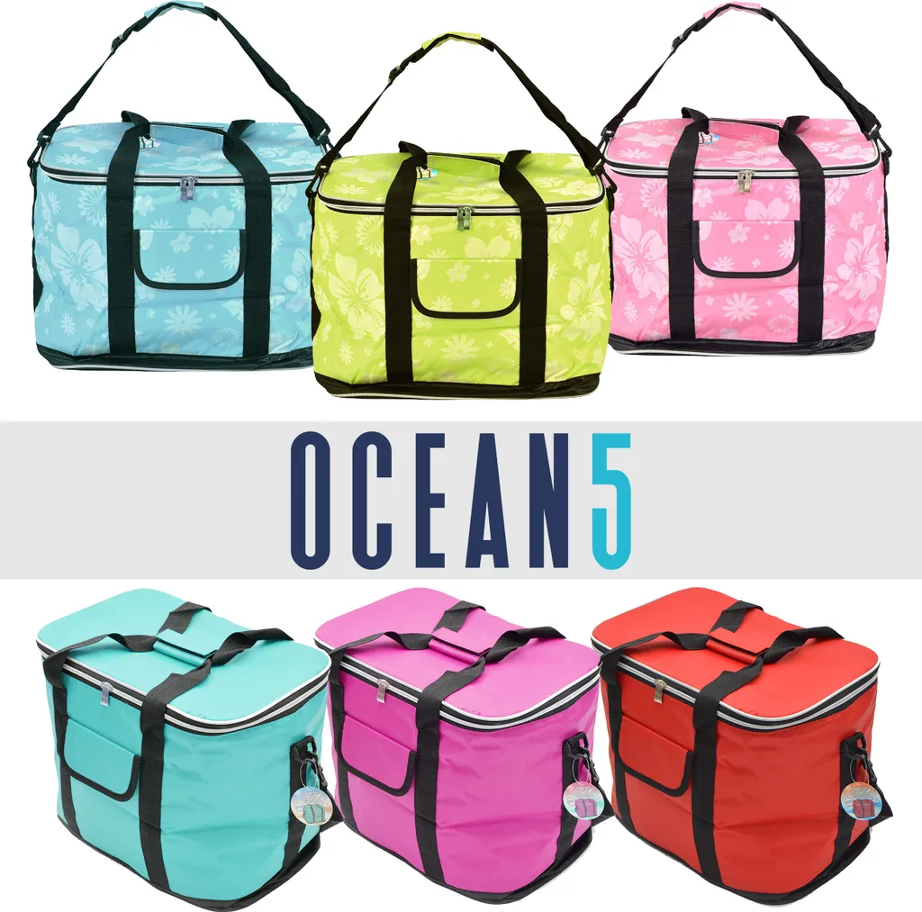 Kühltasche 30L Mit Schultergurt, XXL Isolier Kühlbox - Fuchsia/ Pink 6 Kühltasche 30L Mit Schultergurt, XXL Isolier Kühlbox - Fuchsia/ Pink – Bild 6