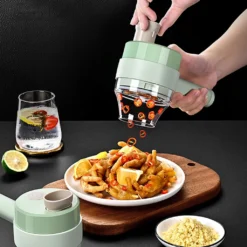 4 In 1 Hand Elektro Gemüseschneider Multifunktionaler Gemüse Obst Schneider -Leonardo Verkäufe 19773d11cf83d29f5d923db0eb94996b