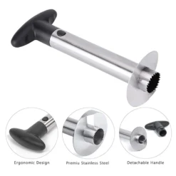 Ananas Schäler, Ananas Schneider Mit Edelstahlklinge In Lebensmittelqualität Und Griff, Ananasschäler 7 Ananas Schäler, Ananas Schneider Mit Edelstahlklinge In Lebensmittelqualität Und Griff, Ananasschäler -Leonardo Verkäufe 207f2ba8cf40c478c4c852948f0977cf