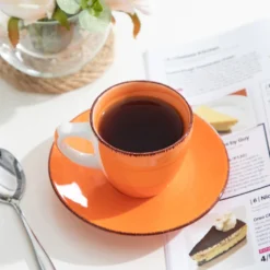 Kaffeeservice Steinzeug, Vancasso BONITA 12 Teiliges Kaffeeset, Cappuccino Tassenset Für 6 Personen, Tassen Und Untertassen -Leonardo Verkäufe 209f913751c3237acf4a516d2f794b11