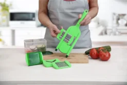 Genius Nicer Dicer Speed Light | Handhobel | Set 8-tlg. -Leonardo Verkäufe 2199191d5da89f995322ec899eb345a5