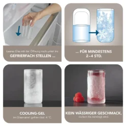 GOURMETmaxx Glas Selbstkühlend - 2er-Set Je 280 Ml 9 GOURMETmaxx Glas Selbstkühlend - 2er-Set Je 280 Ml -Leonardo Verkäufe 22453f55841d5419ec016bed47ddf389