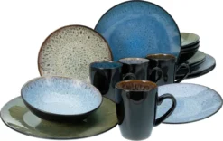 CreaTable 23629 Kombiservice Bali Für 4 Personen, Steinzeug, Mehrfarbig (1 Set, 16-teilig) 11 CreaTable 23629 Kombiservice Bali Für 4 Personen, Steinzeug, Mehrfarbig (1 Set, 16-teilig) -Leonardo Verkäufe 2302422aa2a0598b6439658c267eb7fb