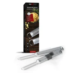 Zester Reibe Hobel Edelstahl Käse Zitrone Muskat Schokolade Knoblauch 2er Set -Leonardo Verkäufe 233b06e53ef3e98963634592a14c28c7