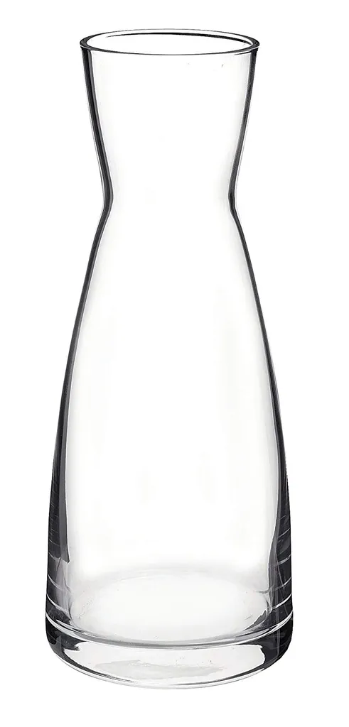 Karaffe, Wasserkaraffe, Glas, Transparent, 0.5 L, Ø 8.4 Cm, Höhe: 20.4 Cm 1 Karaffe, Wasserkaraffe, Glas, Transparent, 0.5 L, Ø 8.4 Cm, Höhe: 20.4 Cm