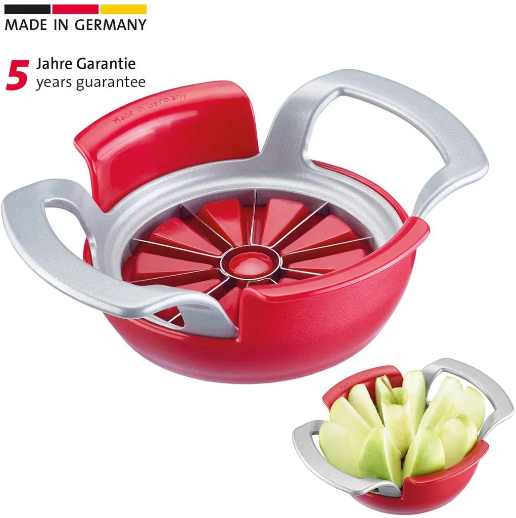 Westmark Apfel- Und Birnenteiler Mit Schneidteller, Divisorex-Spezial, Aluminium, Edelstahl, ABS, 51112260 12 Westmark Apfel- Und Birnenteiler Mit Schneidteller, Divisorex-Spezial, Aluminium, Edelstahl, ABS, 51112260 – Bild 12