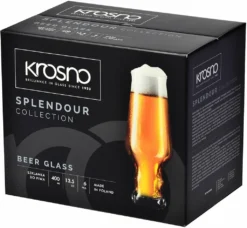 KROSNO Splendour IPA Biergläser, 6er-Set, 400 Ml -Leonardo Verkäufe 2849a68381fca4eacd0d417eed7b72bb