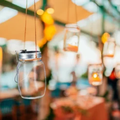 Relaxdays 4 X Solarleuchte Im Einmachglas Weiß -Leonardo Verkäufe 28908e190b36662979ec388dc702f48c