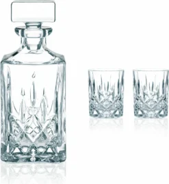 Nachtmann 0091899-0 Noblesse Whisky-Set, 1 X Karaffe/Dekanter + 2 X Whisky-Becher, Klar (1 Set) -Leonardo Verkäufe 2b7d373b502ef8bf748a40887915f952
