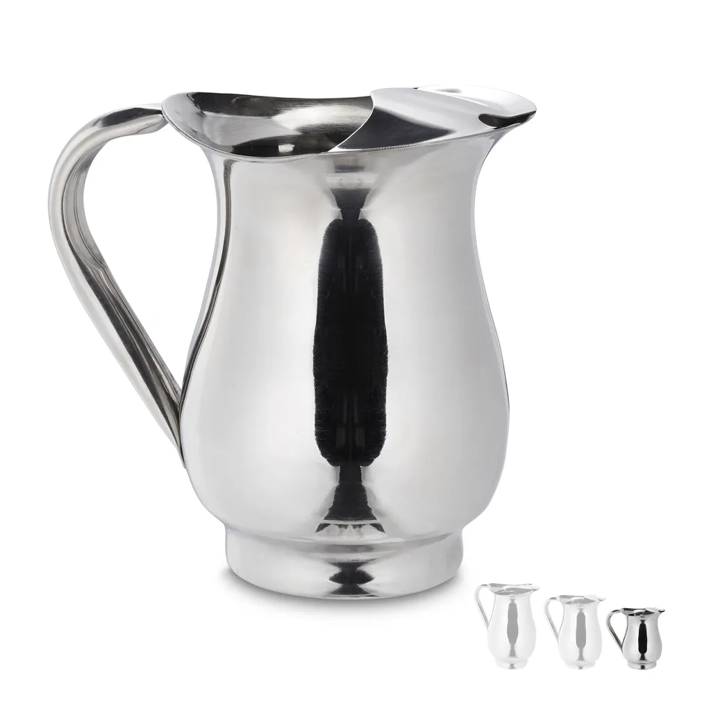 Relaxdays Kanne Edelstahl 1 Relaxdays Kanne Edelstahl