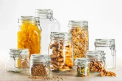 Mäser 931161 Gothika Einmachglas Mit Deckel, 300 Ml, Vorratsgläser Mit Bügelverschluss, Klar (6er Pack) -Leonardo Verkäufe 2f1096aa5c5dd145fe12d374d3d538e9