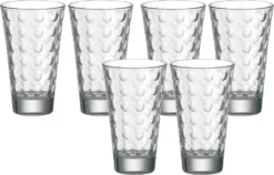 LEONARDO 012684 Optic Longdrinkbecher, Glas, 300 Ml, Ø 8 X 13 Cm, Klar (6 Stück) -Leonardo Verkäufe 323c8ba8ba1b8f9c8dbca60908abb038