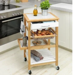 Wenko Küchenwagen Finja Aus Bambus -Leonardo Verkäufe 32be7bf1cec4730d0c6cfcec396e3d97