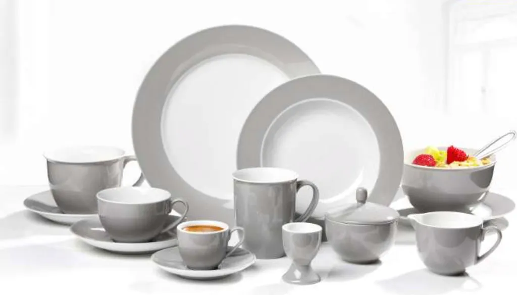 Ritzenhoff & Breker DOPPIO Grau Kaffeeservice 18-teilig 5 Ritzenhoff & Breker DOPPIO Grau Kaffeeservice 18-teilig – Bild 5
