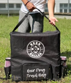 BeerBaller® Travel Bag - Beer Pong Tisch Tragetasche Inkl. Kühl- Und Becherfach -Leonardo Verkäufe 384876d3547a1a00986c82a6729a81d5