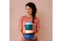 Mepal - Cirqula Vorratsdose Multi Schüssel & Schalen 3-teiliges Set Rund - Aufbewahrungsbox & Frischhaltedosen Mit Deckel - 300, 750 & 1250 Ml - Nordic Pine 9 Mepal - Cirqula Vorratsdose Multi Schüssel & Schalen 3-teiliges Set Rund - Aufbewahrungsbox & Frischhaltedosen Mit Deckel - 300, 750 & 1250 Ml - Nordic Pine -Leonardo Verkäufe 39f5a2ebe4e19ee17d6b488bb2ad74a4