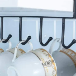 2 Stück Tassenhalter, Schrankeinsatz Tassenhalter Haken Ohne Bohren Für 6 Tassen 11 2 Stück Tassenhalter, Schrankeinsatz Tassenhalter Haken Ohne Bohren Für 6 Tassen -Leonardo Verkäufe 3d8f3d649fcd9169766146036061fe7d