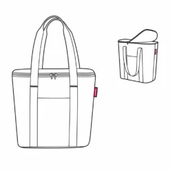 Reisenthel Coolerbag Kühltasche Einkaufstasche Thermo Tasche Shopper, Farbe:Twist Blue -Leonardo Verkäufe 3e5d30b6b5f50c4e8672723acccf4ac3