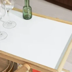 SoBuy® Servierwagen,Beistellwagen,Küchenwagen,zusammenklappbar,FKW52-WN -Leonardo Verkäufe 3e9f6bfc3ad8603d05cd9707d79c877e