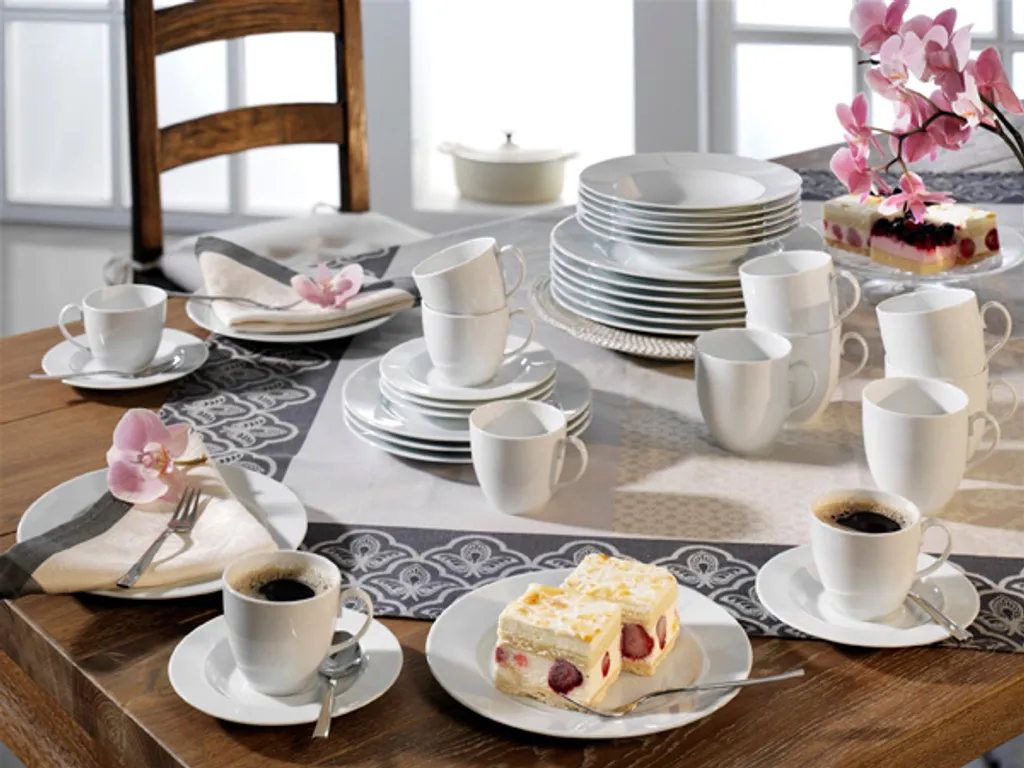 Friesland Kombi-Service 36 Tlg. La Belle Weiß 2 Friesland Kombi-Service 36 Tlg. La Belle Weiß – Bild 2