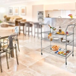 Küchenwagen Servo Verchromt 3 Etagen 9 Küchenwagen Servo Verchromt 3 Etagen -Leonardo Verkäufe 416a7b08cca63e535e3ade029f4b3773