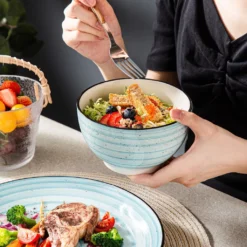 Vancasso Kombiservice »BONBON« Gesschirrset Aus Steinzeug, 24 Teiliges Tafelservice Set, Vintage Aussehen -Leonardo Verkäufe 458320675adbf23e4707d88aef8626a5