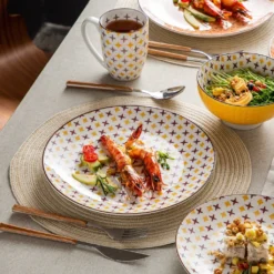 Vancasso Tafelservice Porzellan, Tulip Elegantes Geschirrset, 48 Teilig Kombiservice Mit Speiseteller, Dessertteller, Müslischalen Und Kaffeebecher Für 12 Personen -Leonardo Verkäufe 466443b83f40b2fcea55f9442f8a2b92